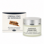Crema Viso al Sandalo Uomo 50 ml – Idrata, Nutre e Protegge la Pelle del Viso