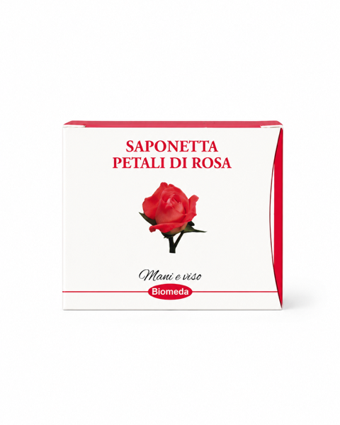Saponetta Artigianale ai Petali di Rosa | 80 gr.