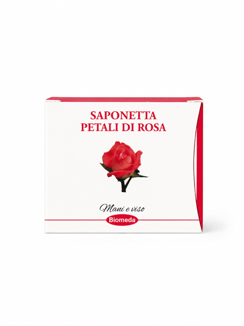 Saponetta Artigianale ai Petali di Rosa | 80 gr.