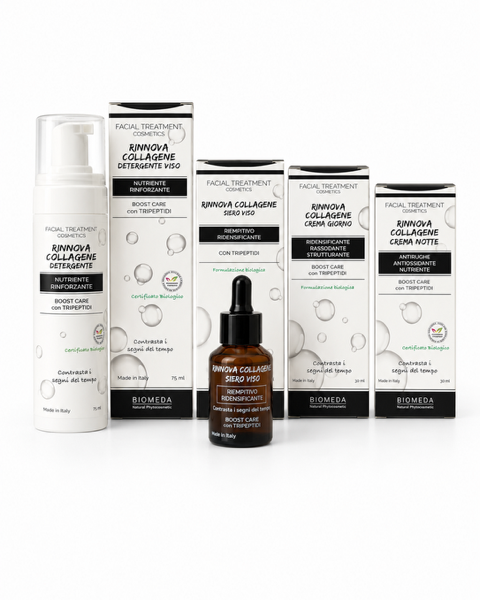 Kit Viso Collagene per Pelle Matura – Routine Antiage Rassodante 4 Prodotti