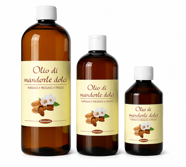 Olio di Mandorle Dolci – Nutriente per Viso, Corpo e Massaggio
