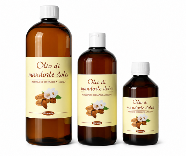 Olio di Mandorle Dolci – Nutriente per Viso, Corpo e Massaggio