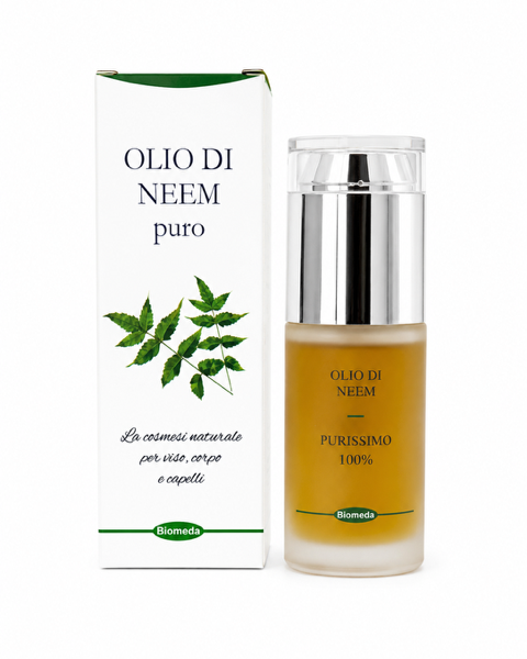 Olio di Neem – Trattamento Purificante e Nutriente per Viso, Corpo e Capelli | 30 ml