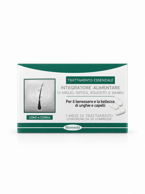 Integratore per la crescita di capelli ed unghie