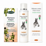 Kit Capelli Fragili e Trattati – Shampoo Aleppo e Latte d’Asina Ristrutturante 3 Prodotti