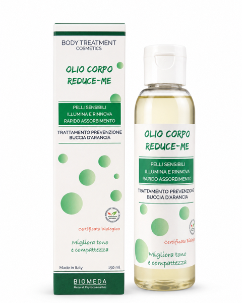 Olio Corpo Reduce Me – Tonificante e Rimodellante per Pelle con Perdita di Tono | 150 ml