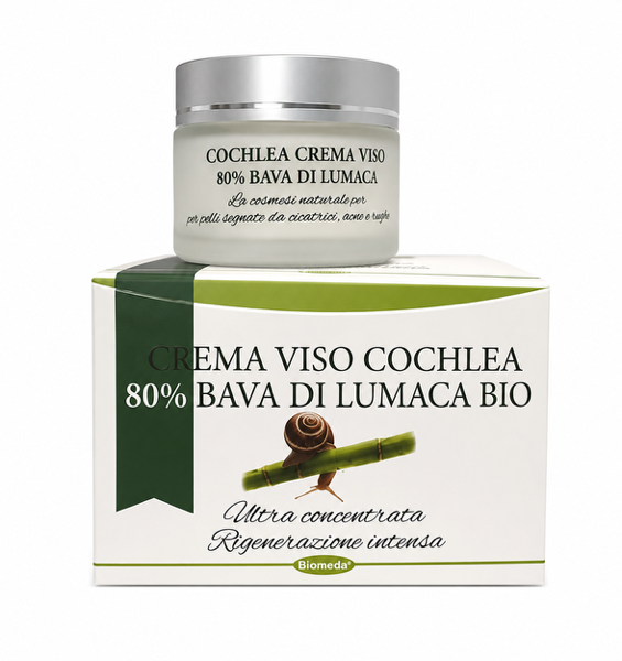 Bava di Lumaca per rughe e macchie cutanee biomeda