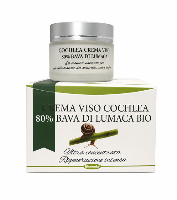 Bava di Lumaca per rughe e macchie cutanee biomeda