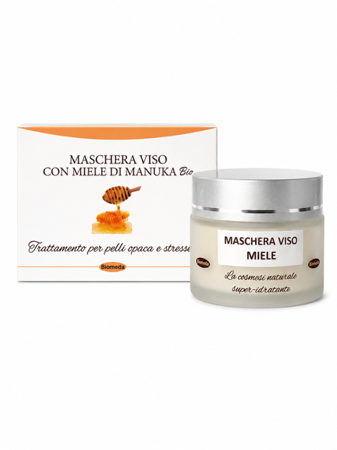 Maschera viso con miele di Manuka
