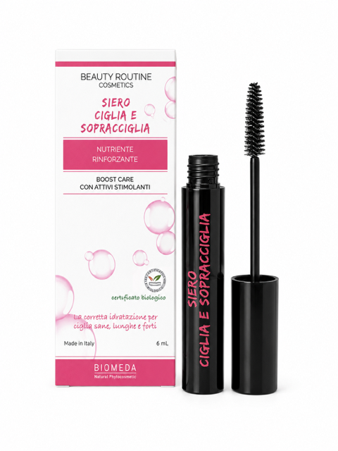 Siero Ciglia e Sopracciglia 6 ml – Rinforza, Nutre e Valorizza lo Sguardo