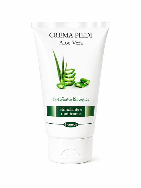Crema Piedi all’Aloe Vera – Idratazione e Sollievo per Piedi Secchi | 150 ml