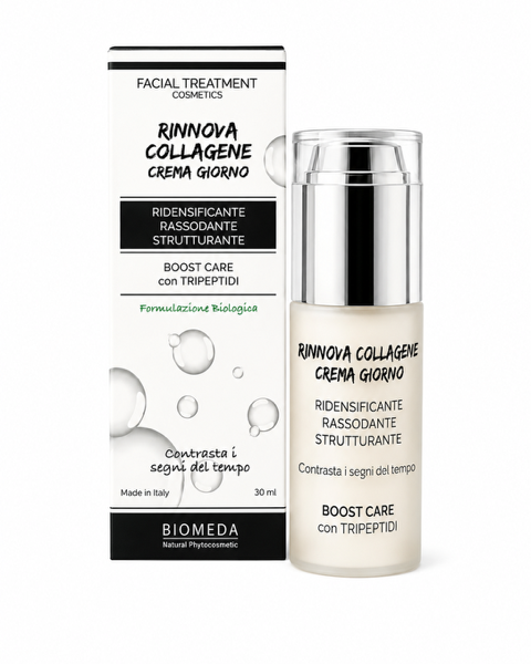 Crema Viso Giorno al Collagene Bio – Idratante Anti-Età per Pelli Mature 30 ml