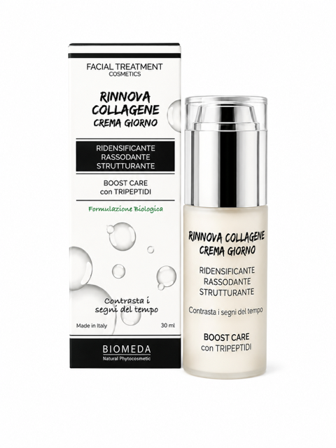 Crema Viso Giorno al Collagene Bio – Idratante Anti-Età per Pelli Mature 30 ml
