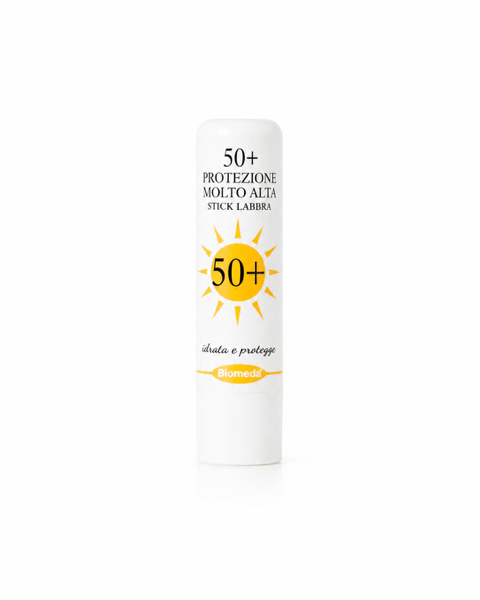Stick Labbra Protezione Solare SPF 50 Biomeda – Idratante con Protezione UVA e UVB