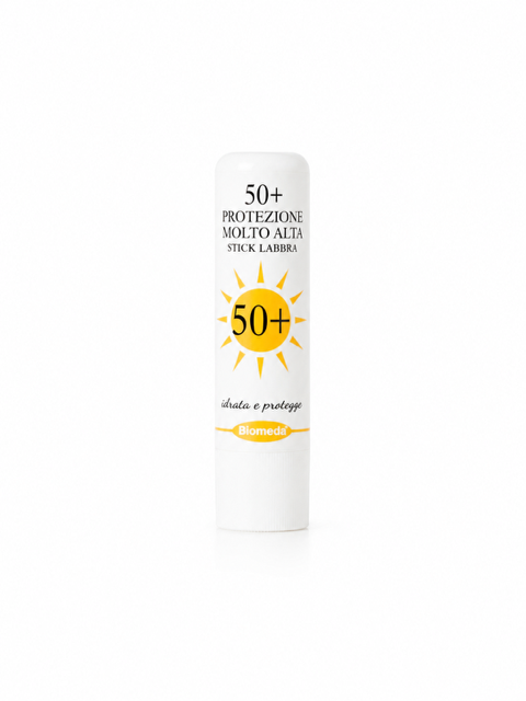 Stick Labbra Protezione Solare SPF 50 Biomeda – Idratante con Protezione UVA e UVB