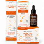 Kit Viso Vitamina C Illuminante Pelle Spenta Antiossidante 3 Prodotti