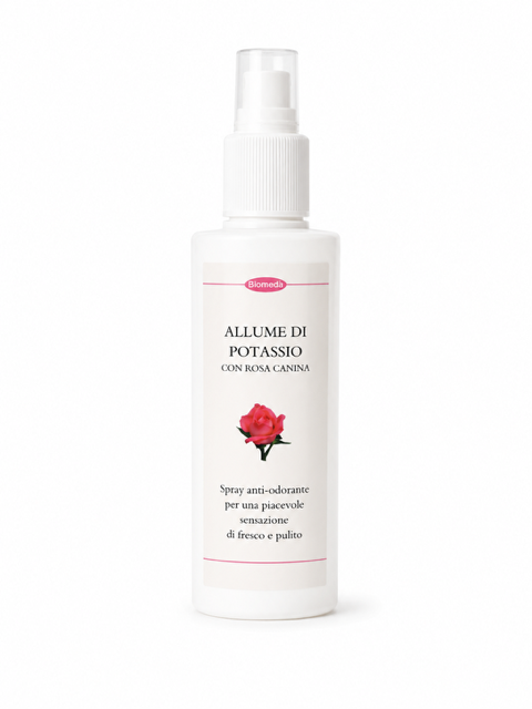 Deodorante spray alla rosa Mosqueta