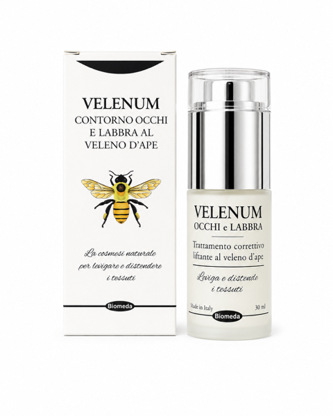 Contorno occhi e labbra al veleno d'ape | Biomeda | 30 ml