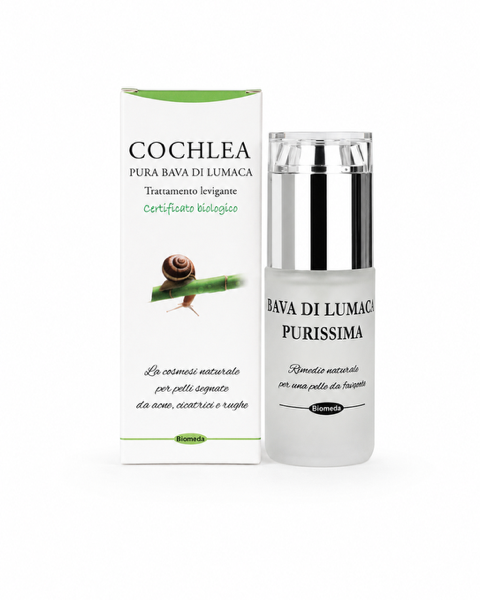 Bava di Lumaca Pura 100% Biologica – Trattamento intensivo naturale per rughe, macchie, cicatrici e pelle spenta