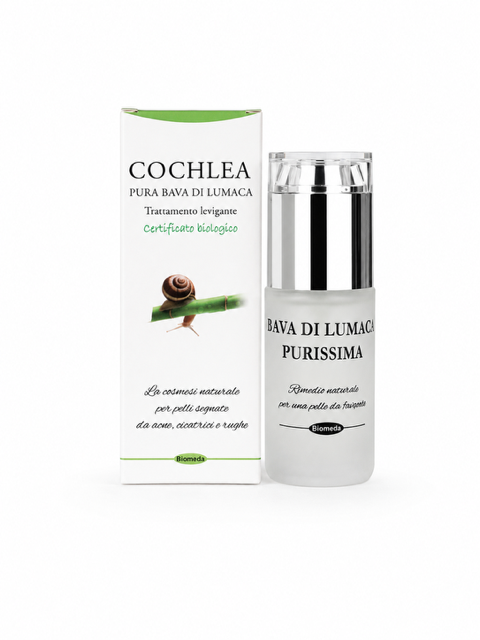Bava di Lumaca Pura 100% Biologica – Trattamento intensivo naturale per rughe, macchie, cicatrici e pelle spenta