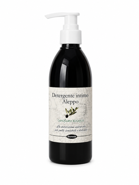 Detergente Intimo Sapone di Aleppo Biomeda – Olio di Oliva e Alloro per l’Igiene Quotidiana Delicata | Biomeda