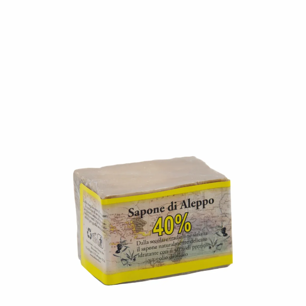 Sapone di Aleppo 40% di Olio di Alloro - immagine 1
