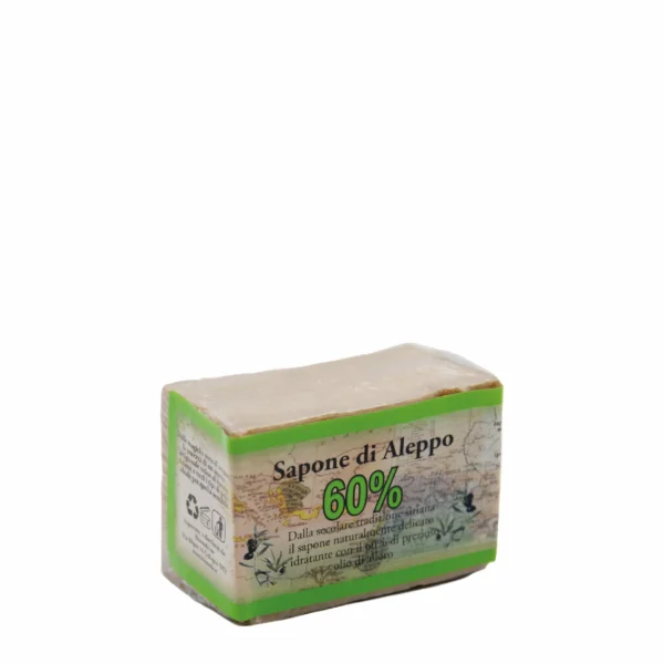 Sapone di Aleppo 60% di olio di alloro