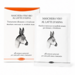 Maschera Viso in Tessuto al Latte d’Asina Biomeda – Idratante, Nutriente e Lenitiva Monouso