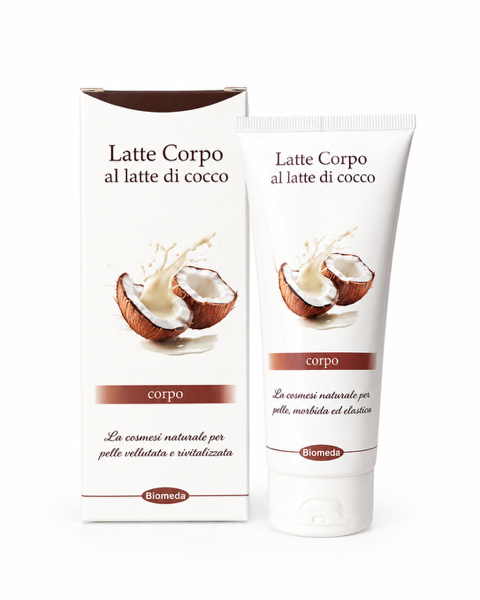 Latte Corpo al Cocco 200 ml – Idrata, Nutre e Rende la Pelle Morbida