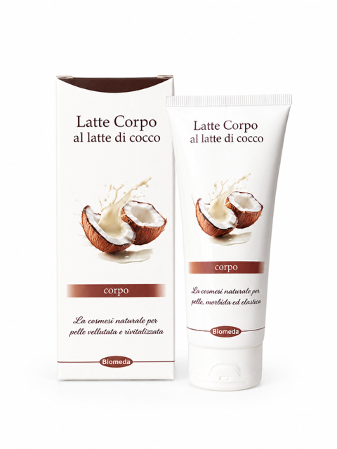 Latte Corpo al Cocco 200 ml – Idrata, Nutre e Rende la Pelle Morbida