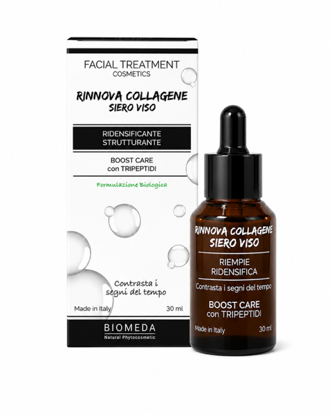 Siero Viso al Collagene 30 ml – Effetto Rimpolpante, Elasticizzante e Idratante