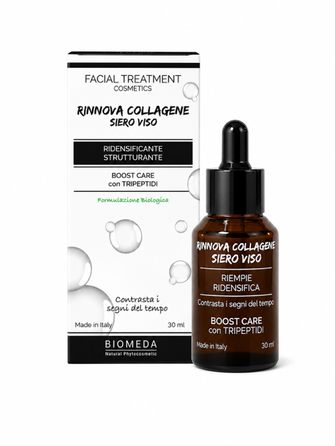 Siero Viso al Collagene 30 ml – Effetto Rimpolpante, Elasticizzante e Idratante