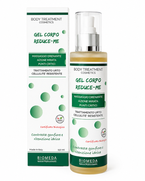 Gel Corpo Reduce Me – Tonificante e Rimodellante per Pelle con Perdita di Tono | 150 ml | Biomeda