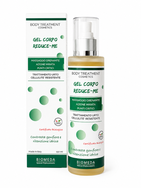 Gel Corpo Reduce Me – Tonificante e Rimodellante per Pelle con Perdita di Tono | 150 ml | Biomeda