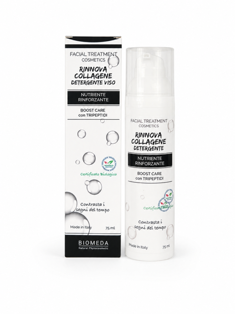 Collagene detergente viso