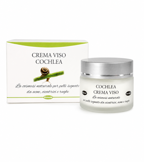 Crema Viso alla Bava di Lumaca 40% – Idratante, Anti-Età e Rigenerante | 50 ml biomeda