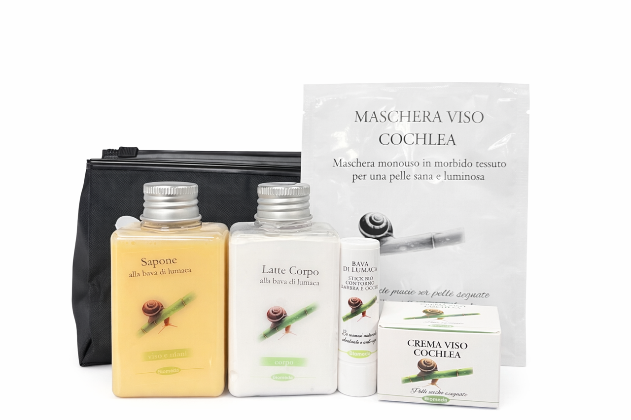 Scrub viso e corpo con bava di lumaca | Biomeda