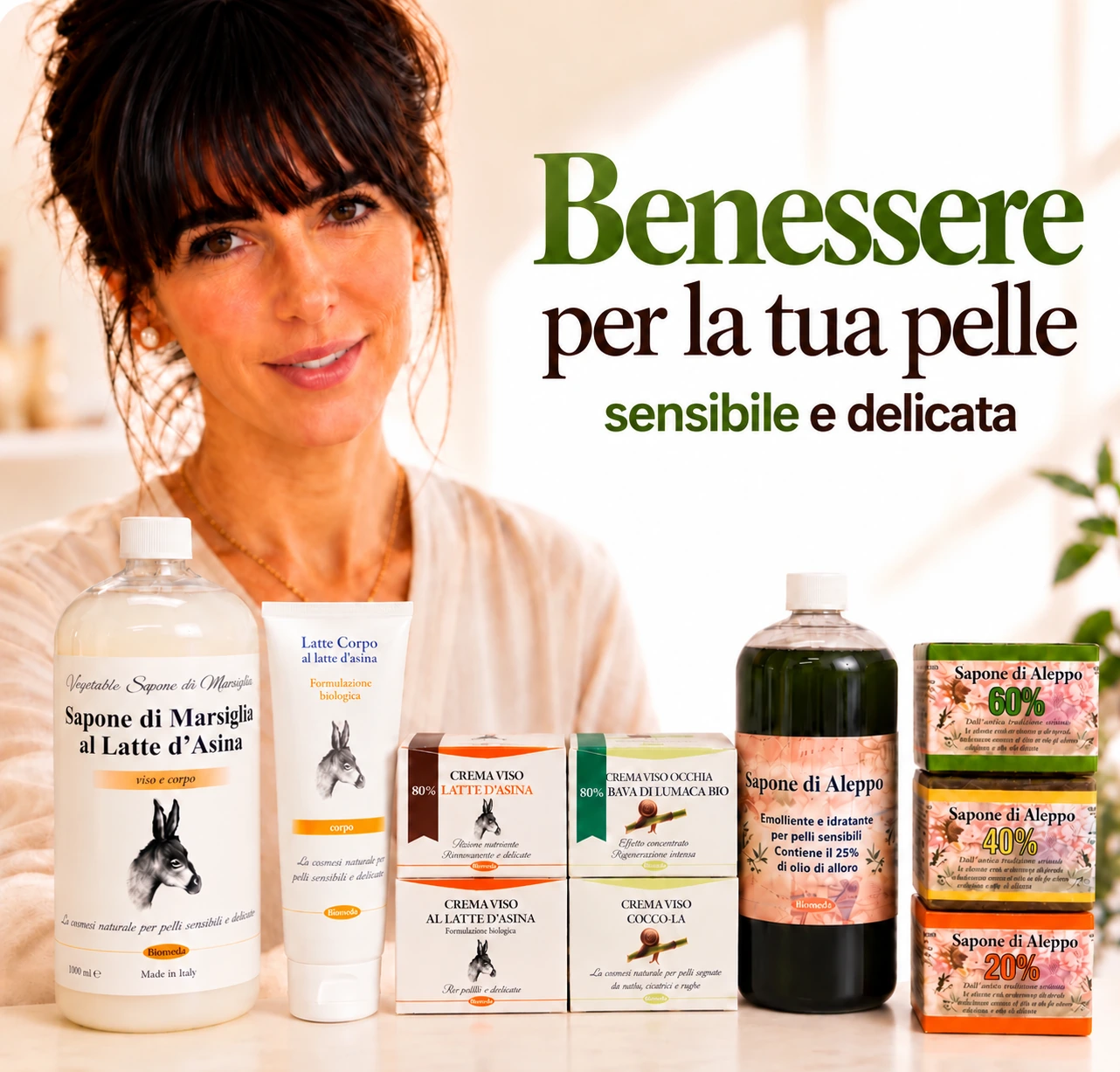 biomeda benessere pelle sensibile delicata