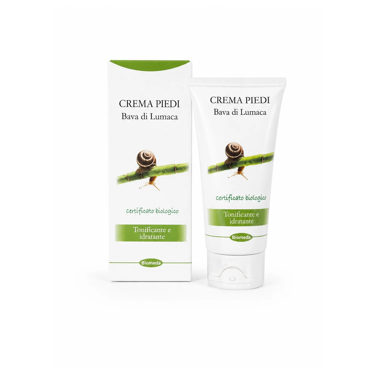 Crema Piedi alla Bava di Lumaca – Idratazione e Sollievo per Piedi Secchi | 150 ml