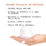 Mousse viso biologica per pelle delicata - immagine 3