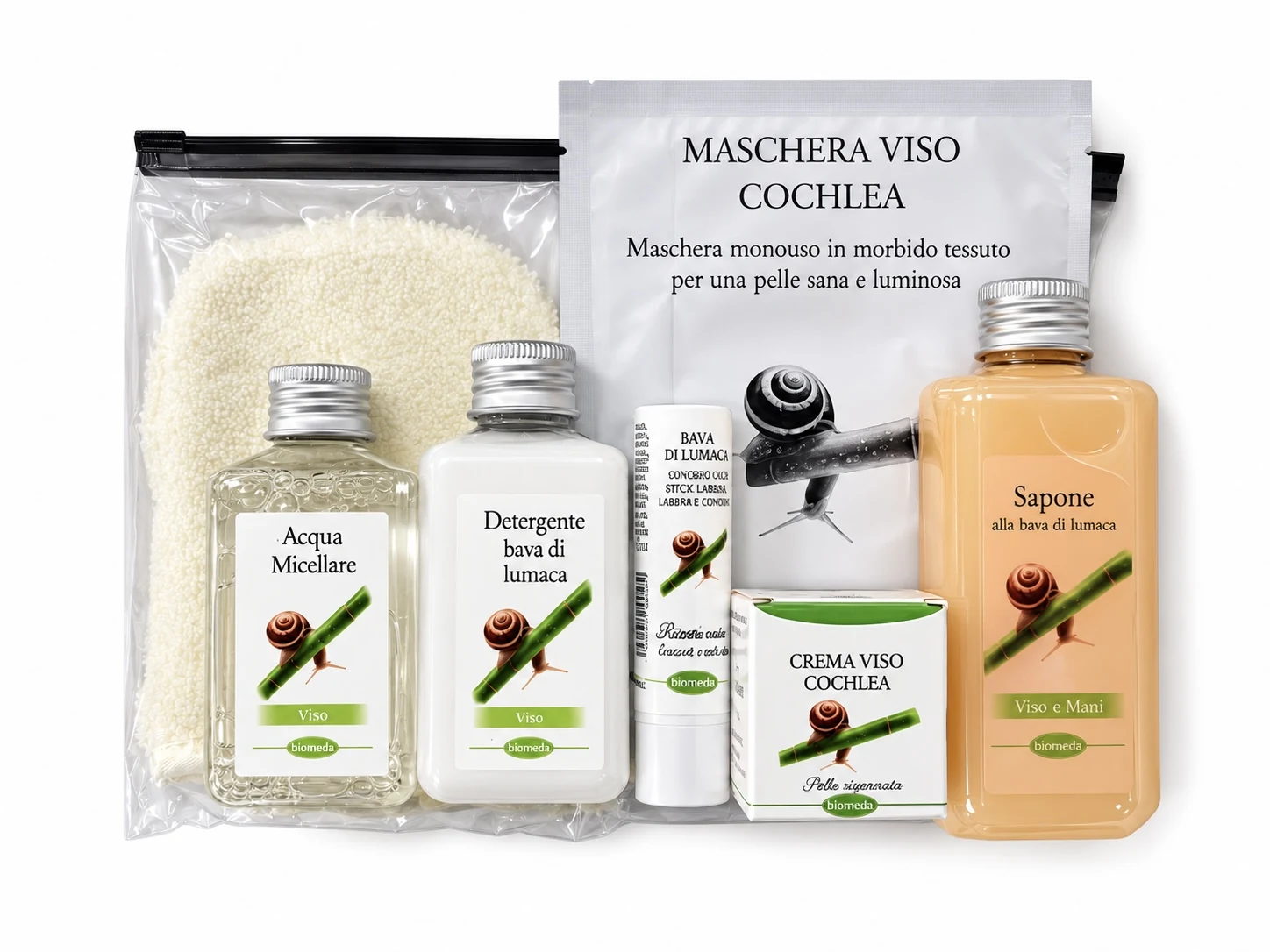 kit_bava_lumaca_biomeda kit Bava di lumaca con contorno occhi