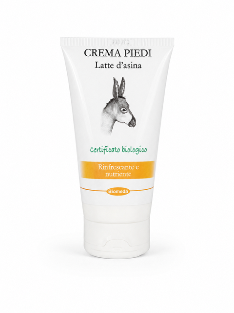 Crema Piedi al Latte d’Asina 150 ml – Idrata, Nutre e Ripara i Piedi Secchi e Screpolati