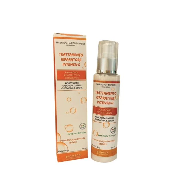 Maschera capelli Cheratina ed Edera
