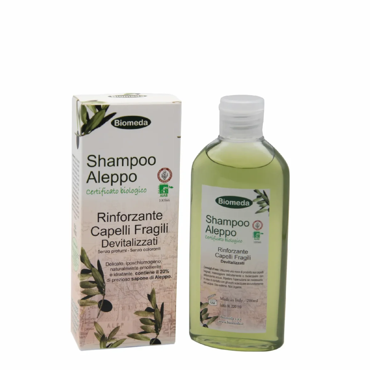 Shampoo di Aleppo rinforzante - immagine 1