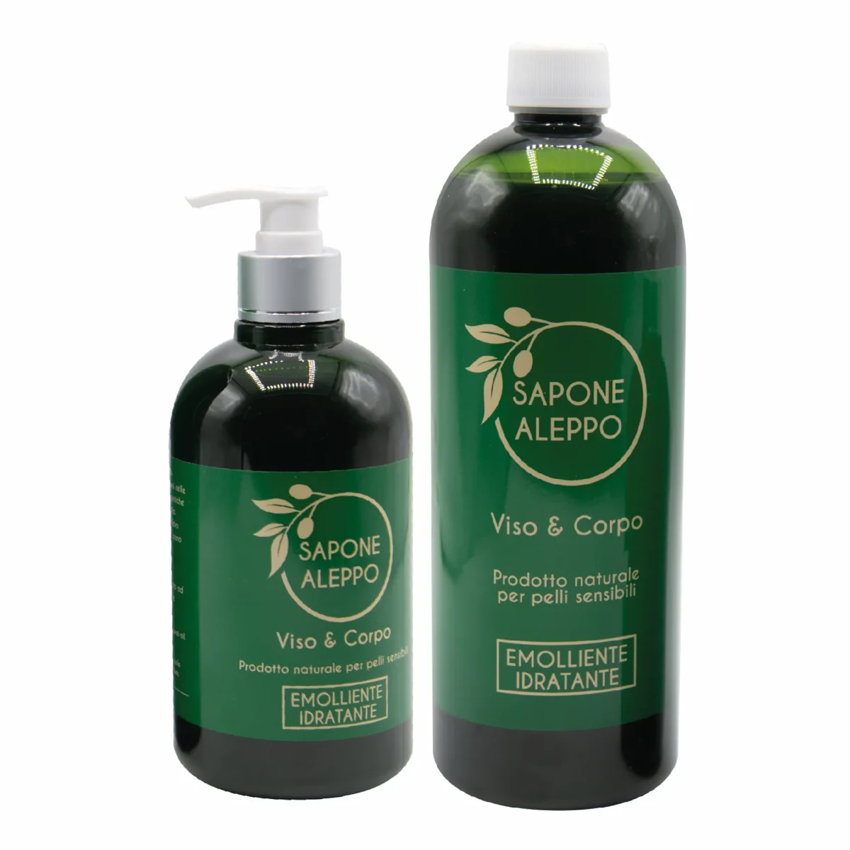 Sapone di Aleppo liquido con il 25% di olio di alloro - immagine 1