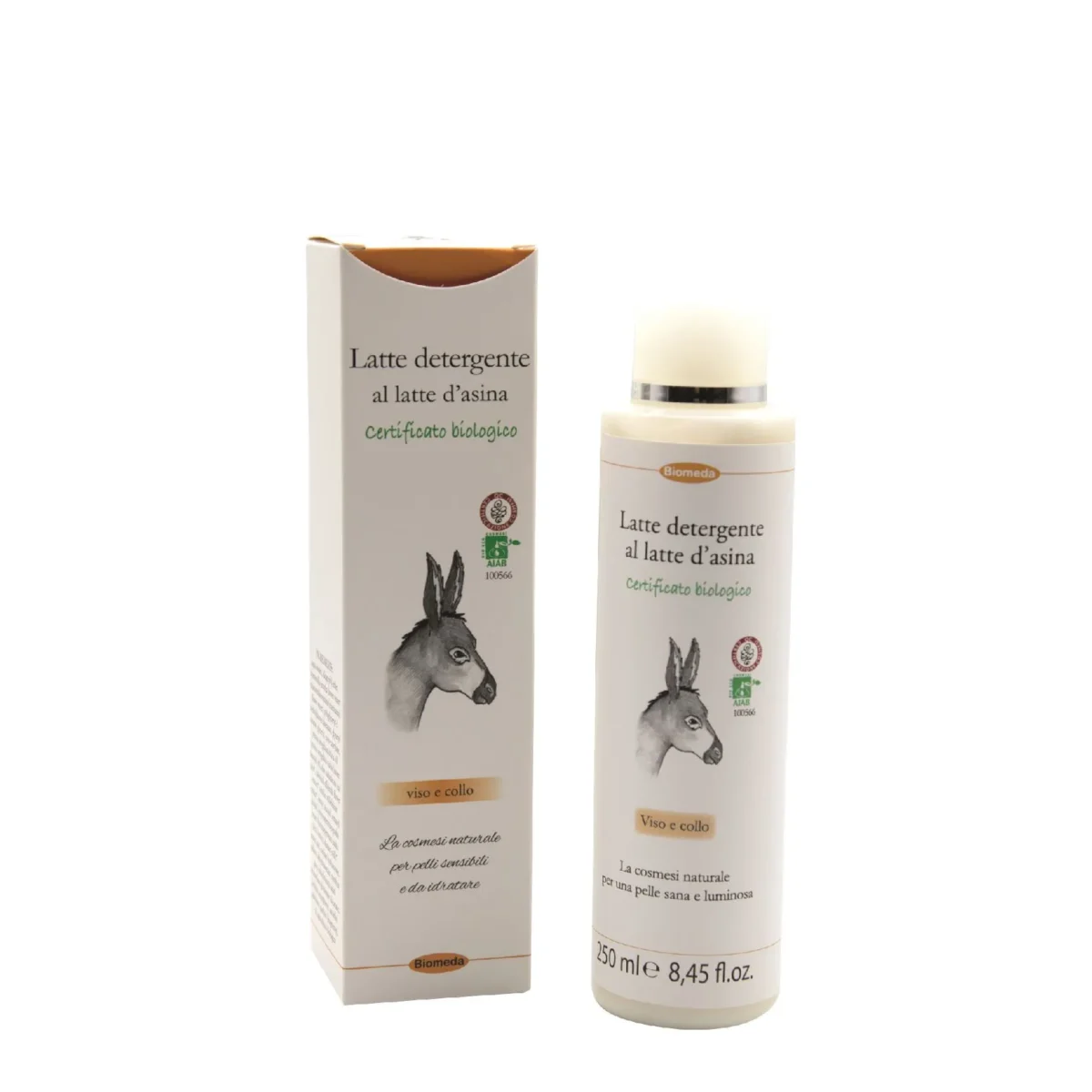 Latte detergente al latte d'asina - immagine 1