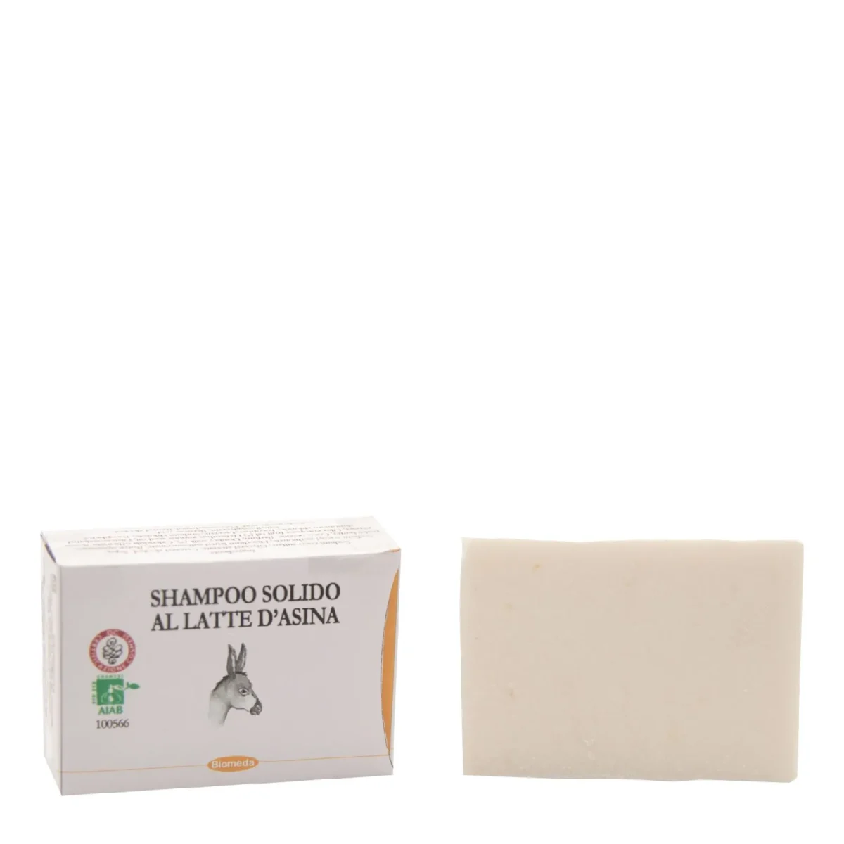 Shampoo solido al latte d'asina - immagine 1